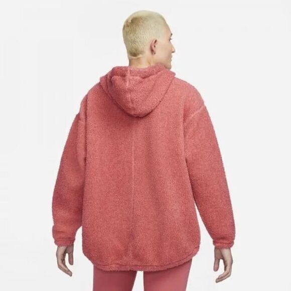 Nike Women's Therma-Fit Pink Pullover Sweatshirt - Size: Small - Picture 3 of 9